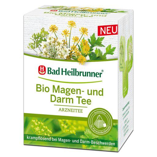 BAD HEILBRUNNER Bio Magen- und Darm Tee Pyr.Btl.